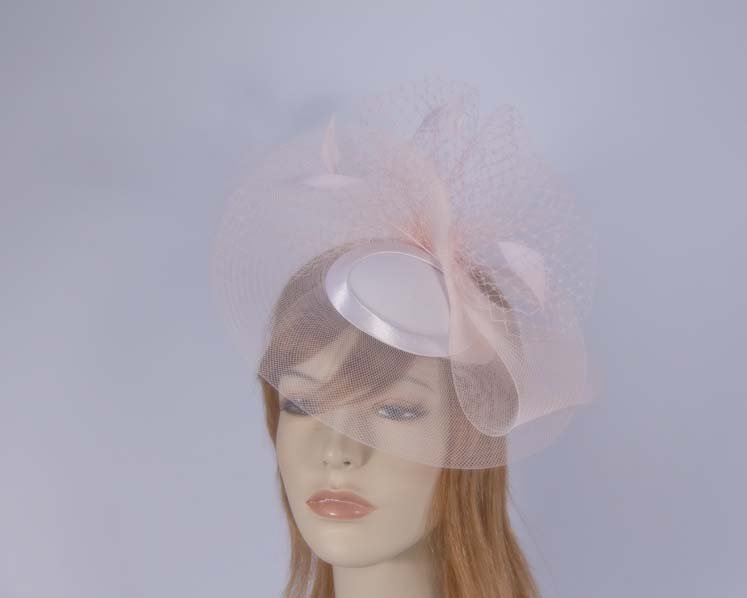 Pink mother of the bride hat