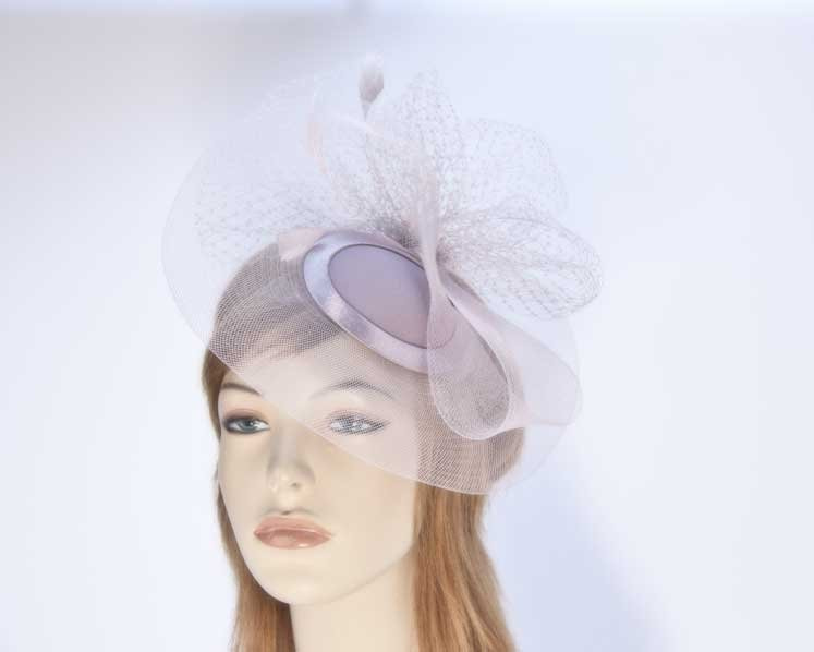 Taupe mother of the bride hat