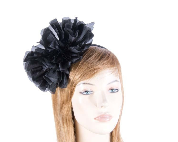 Back flower headband