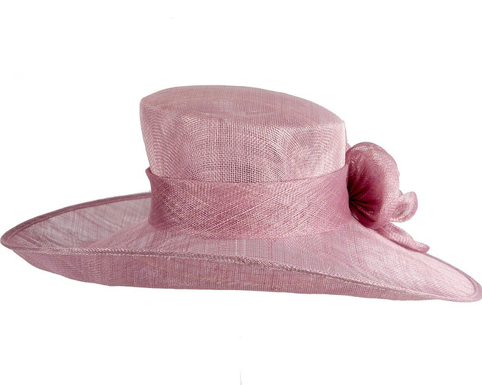 Lilac wide brim ladies summer hat - Image 6