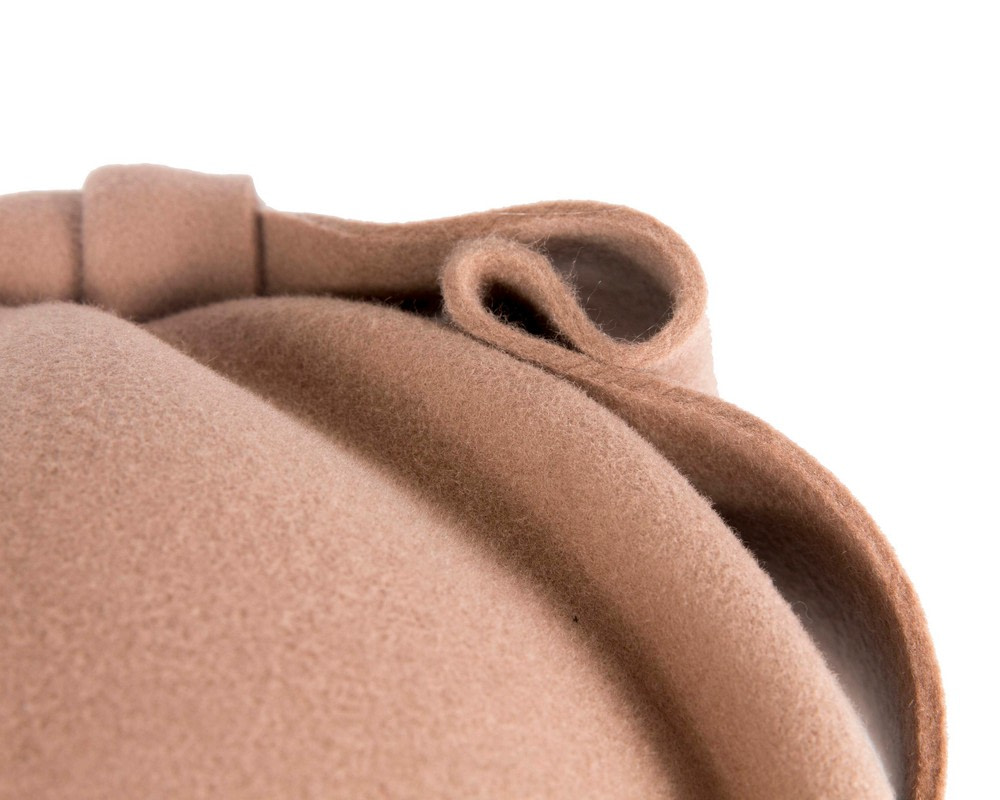 Beige Max Alexander Felt Pillbox Hat – Classic Winter Style - Hats From OZ Beige Max Alexander Felt Pillbox Hat – Classic Winter Style - Image 6