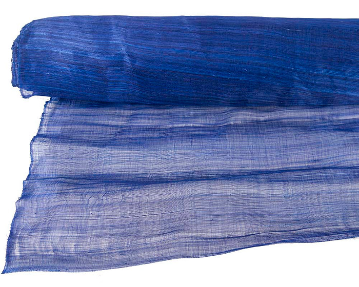 Craft & Millinery Supplies -- Trish Millinery- silk abaca royal blue