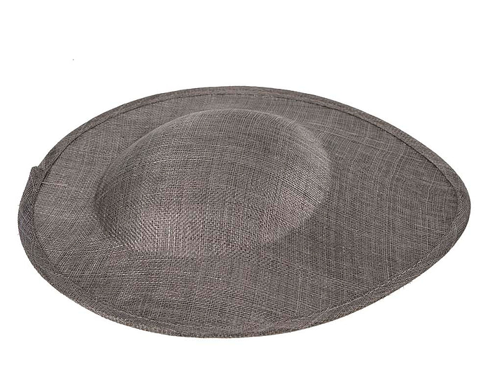 Craft & Millinery Supplies -- Trish Millinery- shape s charcoal