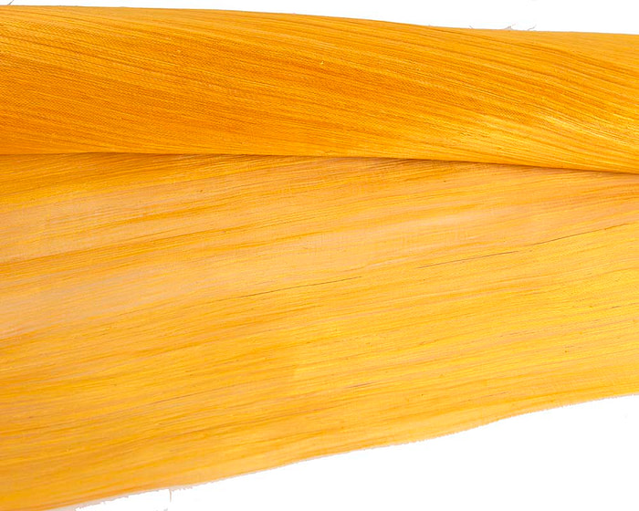 Craft & Millinery Supplies -- Trish Millinery- silk abaca gold yellow