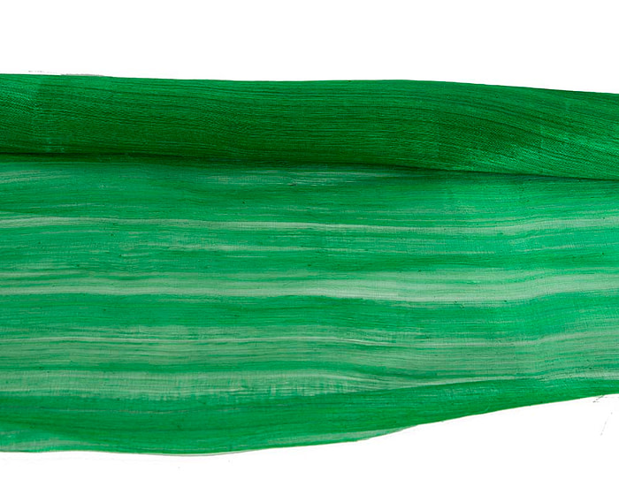 Craft & Millinery Supplies -- Trish Millinery- silk abaca green