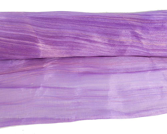 Craft & Millinery Supplies -- Trish Millinery- silk abaca lilac