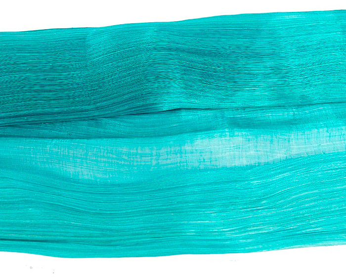 Craft & Millinery Supplies -- Trish Millinery- silk abaca turquoise