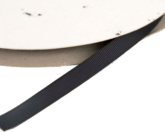 Craft & Millinery Supplies -- Trish Millinery- 10mm grosgrain black