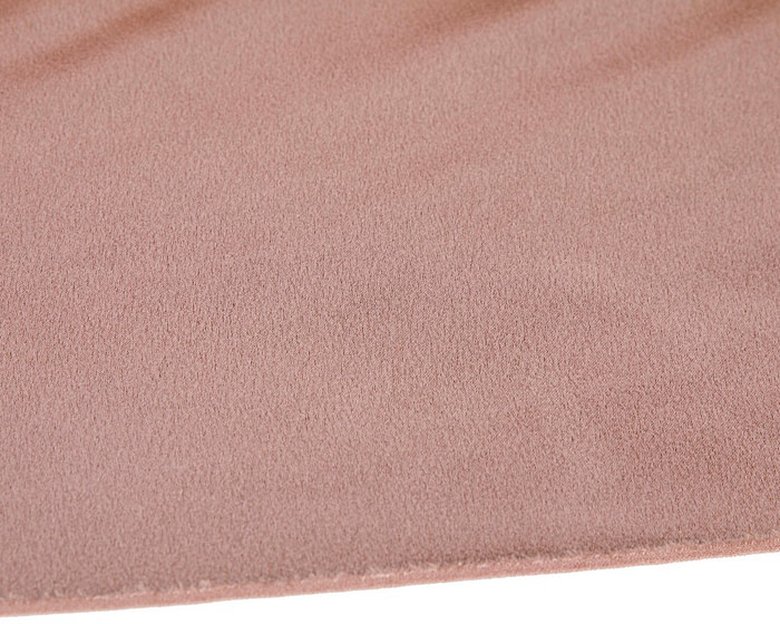 Craft & Millinery Supplies -- Trish Millinery- satine back crepe dusty pink