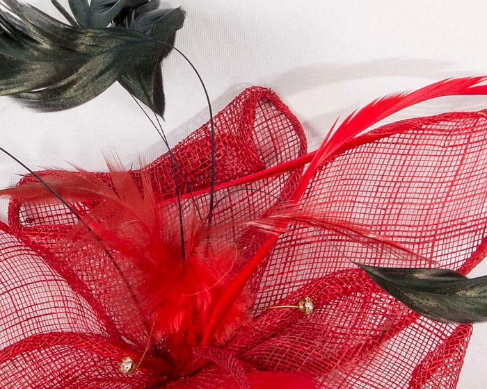 Craft & Millinery Supplies -- Trish Millinery- SPSC9 red closeup