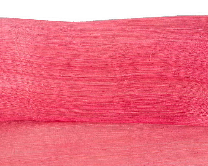 Craft & Millinery Supplies -- Trish Millinery- silk abaca coral