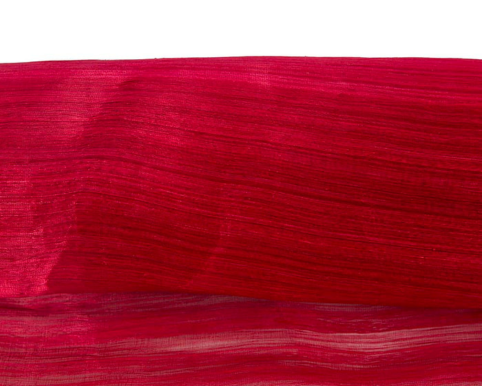 Craft & Millinery Supplies -- Trish Millinery- silk abaca red