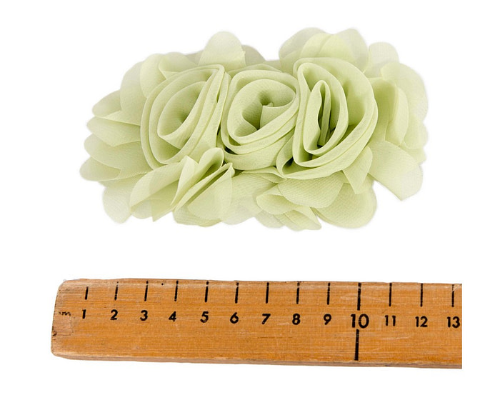 Craft & Millinery Supplies -- Trish Millinery- FL110 light green