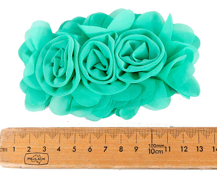 Craft & Millinery Supplies -- Trish Millinery- FL110 aqua