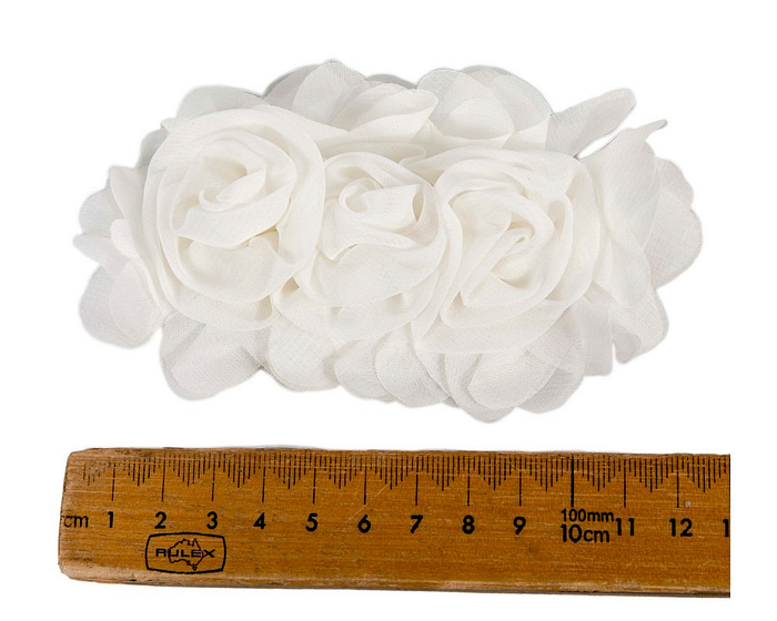 Craft & Millinery Supplies -- Trish Millinery- FL110 white