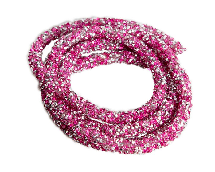 Craft & Millinery Supplies -- Trish Millinery- cord1 fuchsia