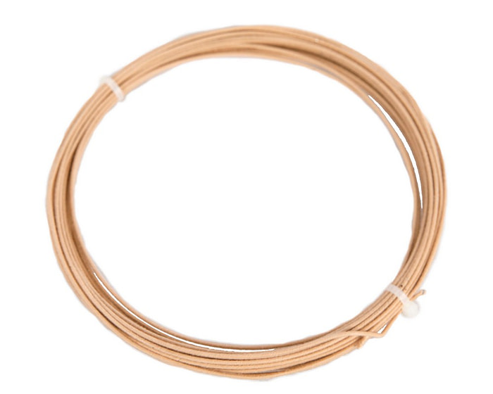 Craft & Millinery Supplies -- Trish Millinery- wire beige