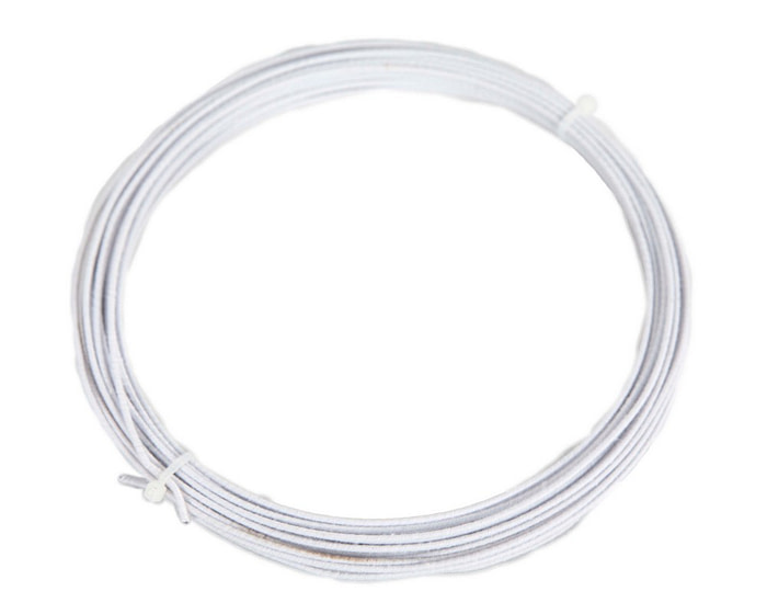 Craft & Millinery Supplies -- Trish Millinery- wire white