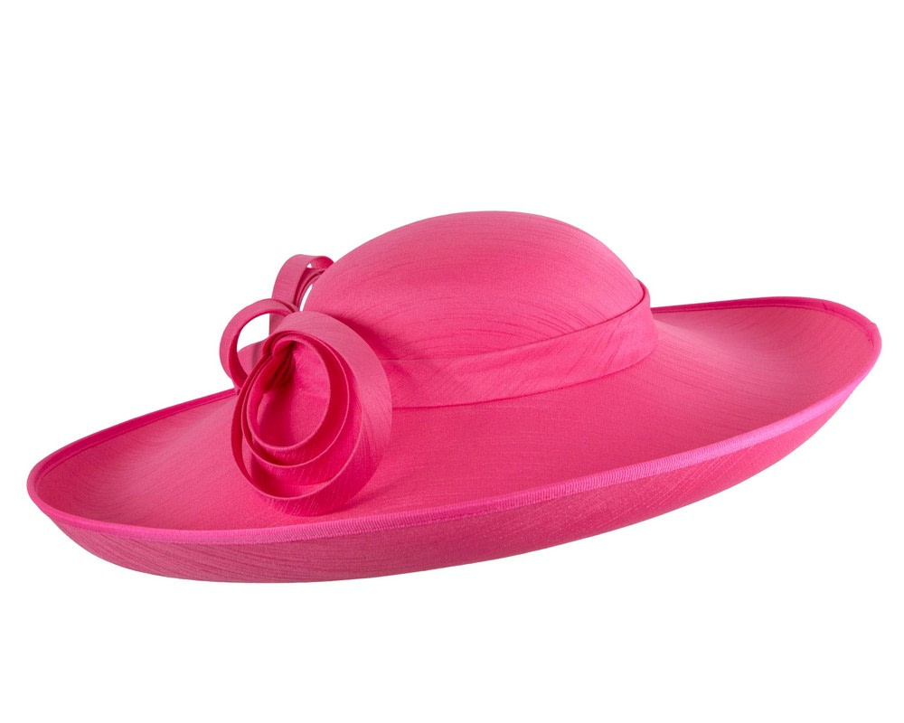 Fuchsia wide brim racing hat by Max Alexander - Hats From OZ Fuchsia wide brim racing hat by Max Alexander - Image 7