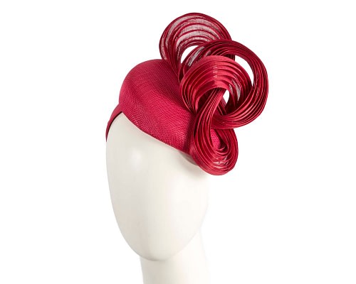 Fascinators Online - Exquisite red spring racing fascinator by Fillies Collection