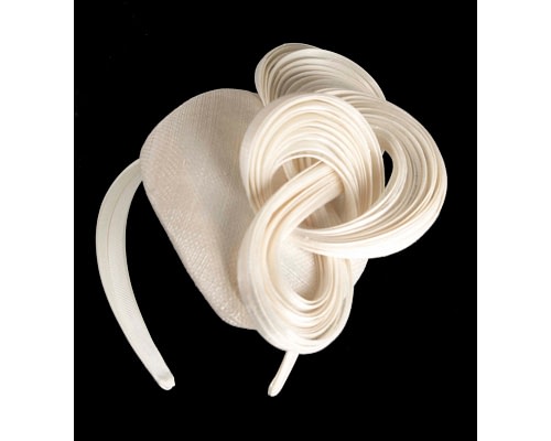 Fascinators Online - Exquisite cream spring racing fascinator by Fillies Collection