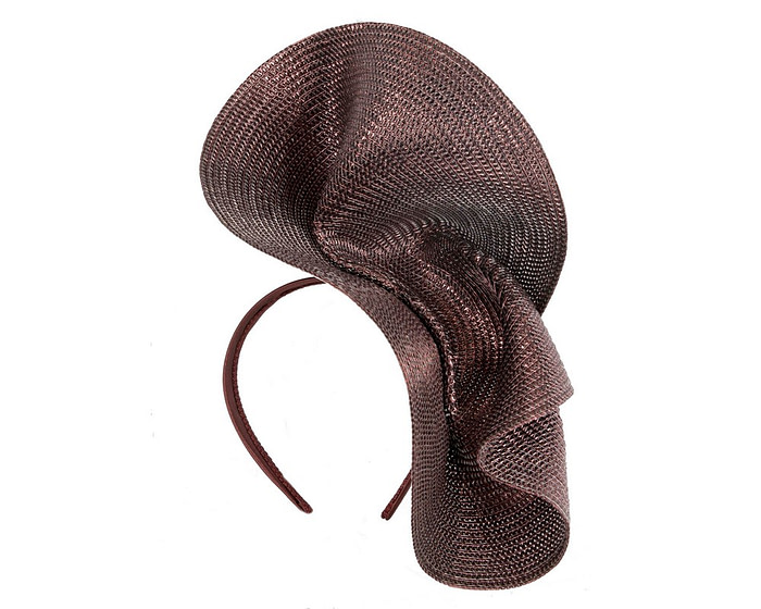 Limited Edition Chocolate Fascinator by Fillies Collection - Image 2