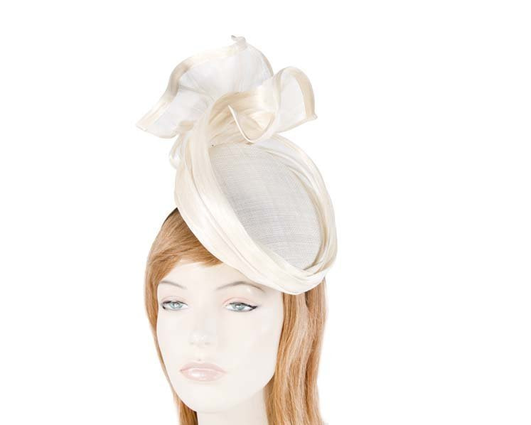 Bespoke cream fascinator Online in Australia Hats From OZ