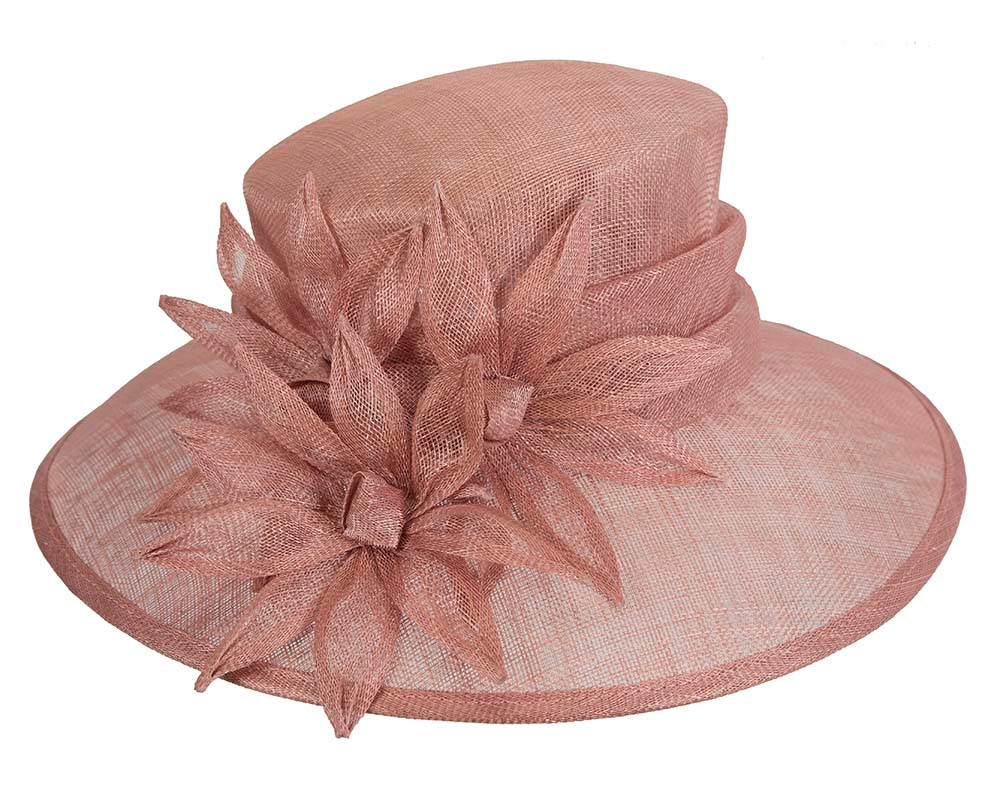 Large dusty pink spring racing hat by Max Alexander Online in Australia ...