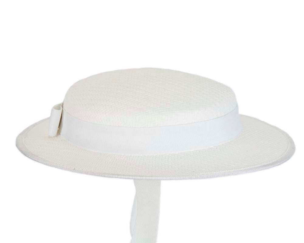 boater hat white