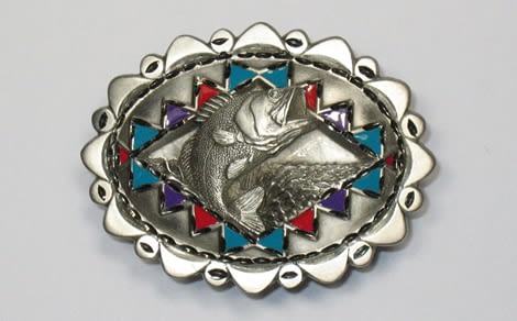 fish belt buckle