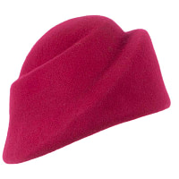 Designers ladies felt winter hat - Image 2