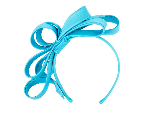 Petite blue loops racing fascinator - Cheap Fascinators