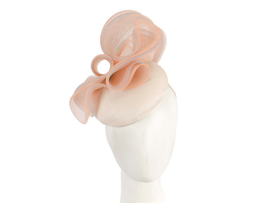 Cream Nude & Silver fascinator by Fillies Collection - Cheap Fascinators