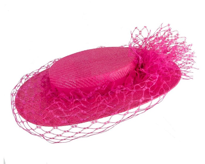 Elegant Boater Hat from Fillies Collection - Image 4