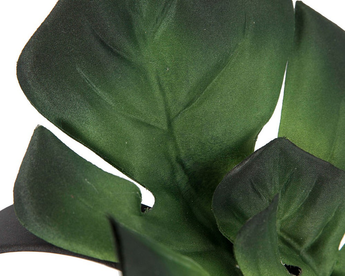 Large mostrera leaves fascinator headband - Image 3