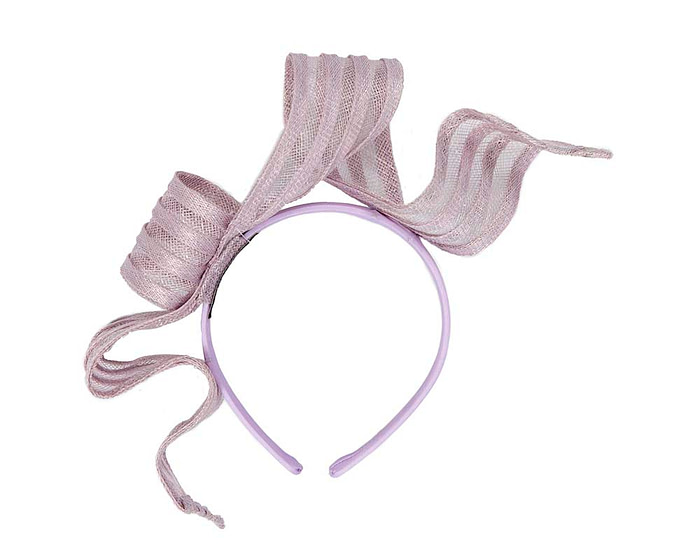 Lilac sinamay fascinator by Max Alexander - Cheap Fascinators