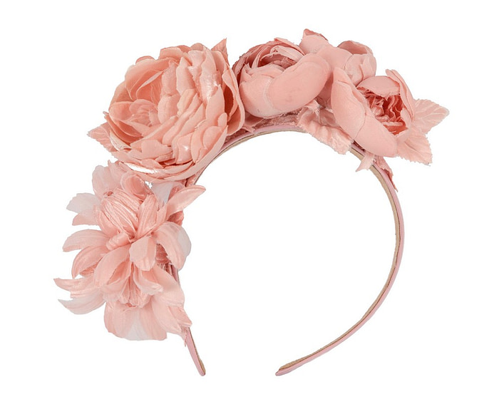 Blush flower headband by Max Alexander - Cheap Fascinators