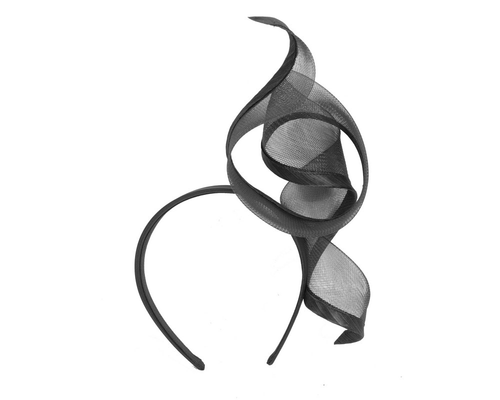 Bespoke Black Racing Fascinator By Fillies Collection