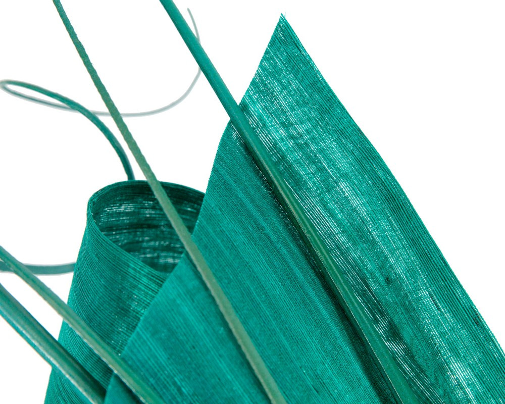 Bespoke Teal Green Racing Fascinator By Fillies Collection