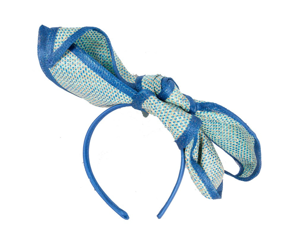 Aqua Blue Fascinator By Max Alexander