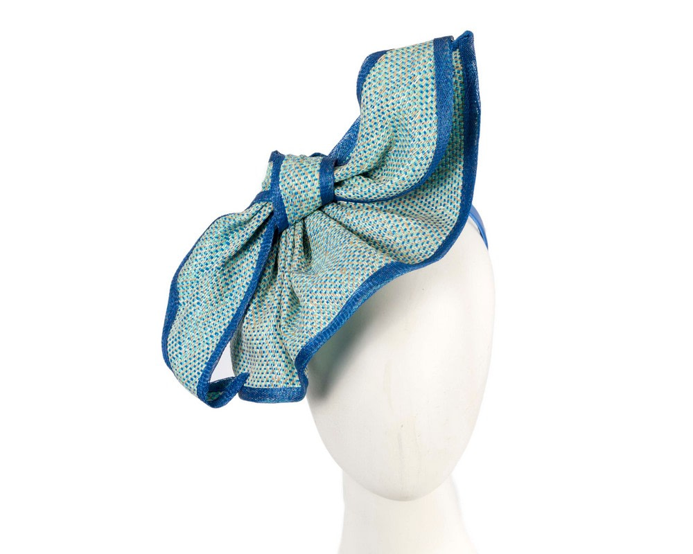 Aqua Blue Fascinator By Max Alexander