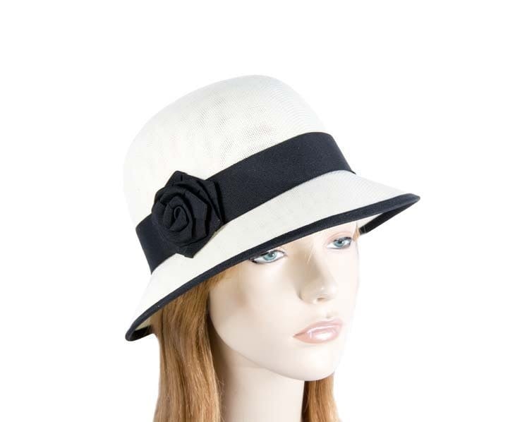 Cream & black cloche hat Online in Australia | Hats From OZ