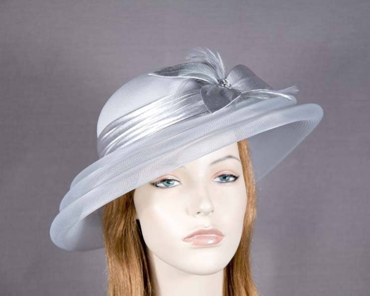 silver hats for mother of the bride