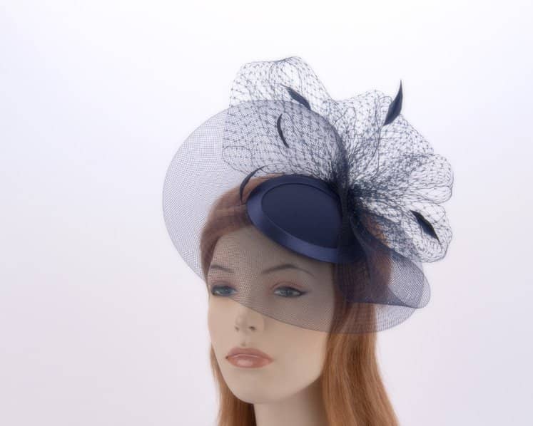 Navy Mother Of The Bride Hat - Fascinators.com.au