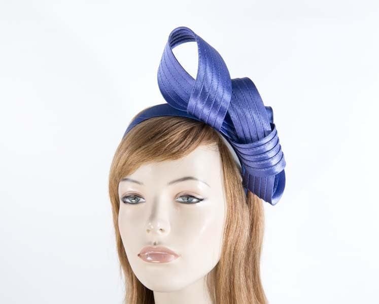 Twisted Blue Fascinator
