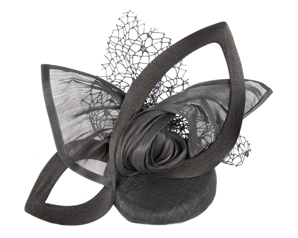 Designers Black Fascinator