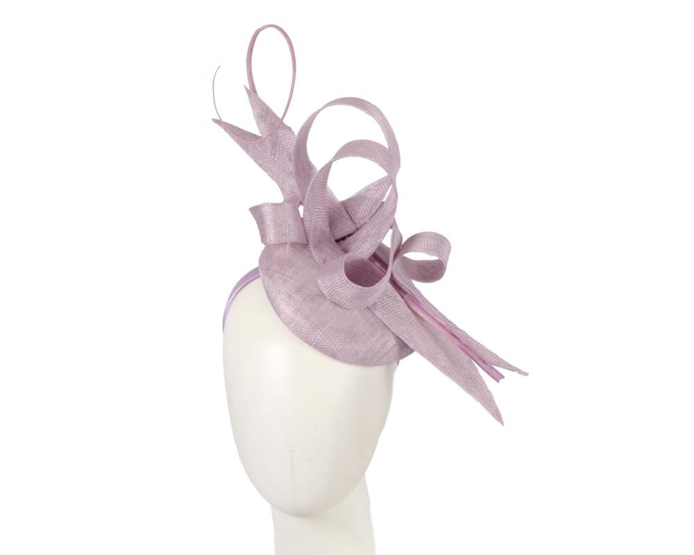 Tall Lilac Racing Fascinator By Max Alexander
