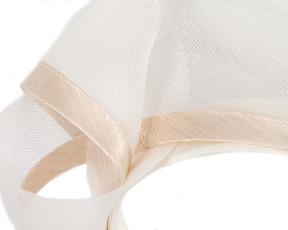 Cream Headband Fascinator By Fillies Collection