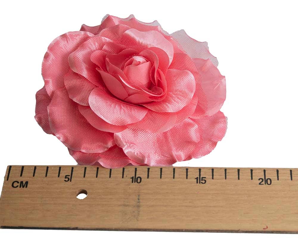 Coral rose flower Online in Australia | Trish Millinery